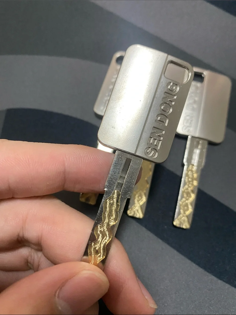 Silver & Gold Key Set — 4-Pack Key Blanks
